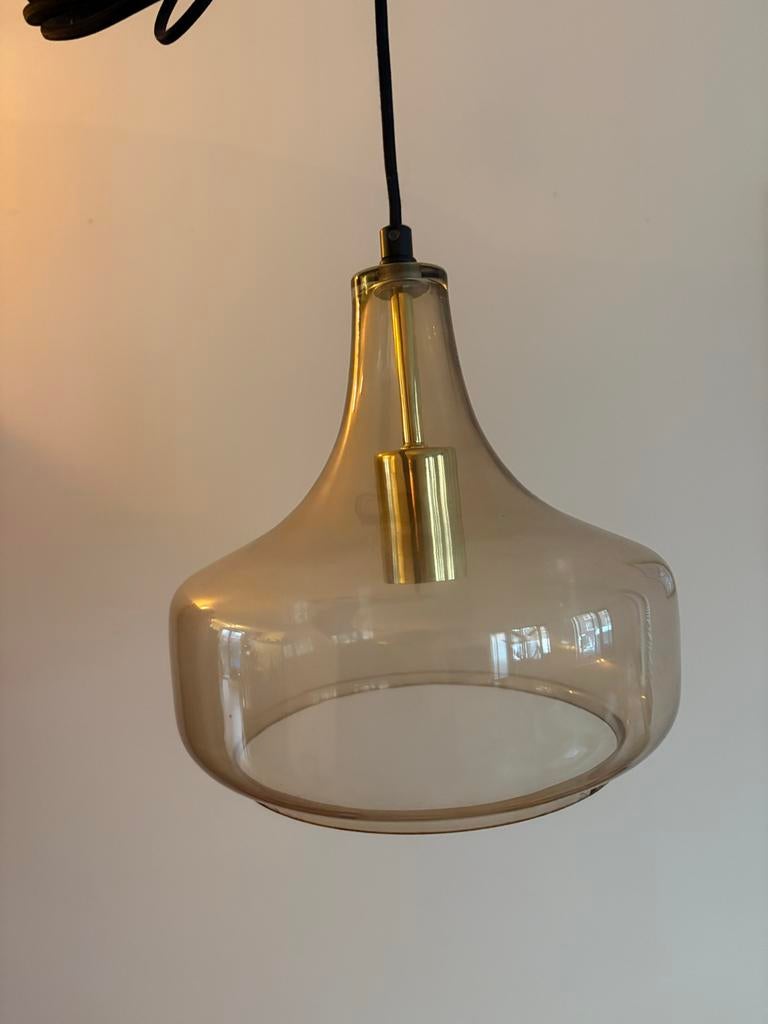 Bloomingville Hanglamp Yuser, Ophalen, Zo goed als nieuw, Glas, Minder dan 50 cm