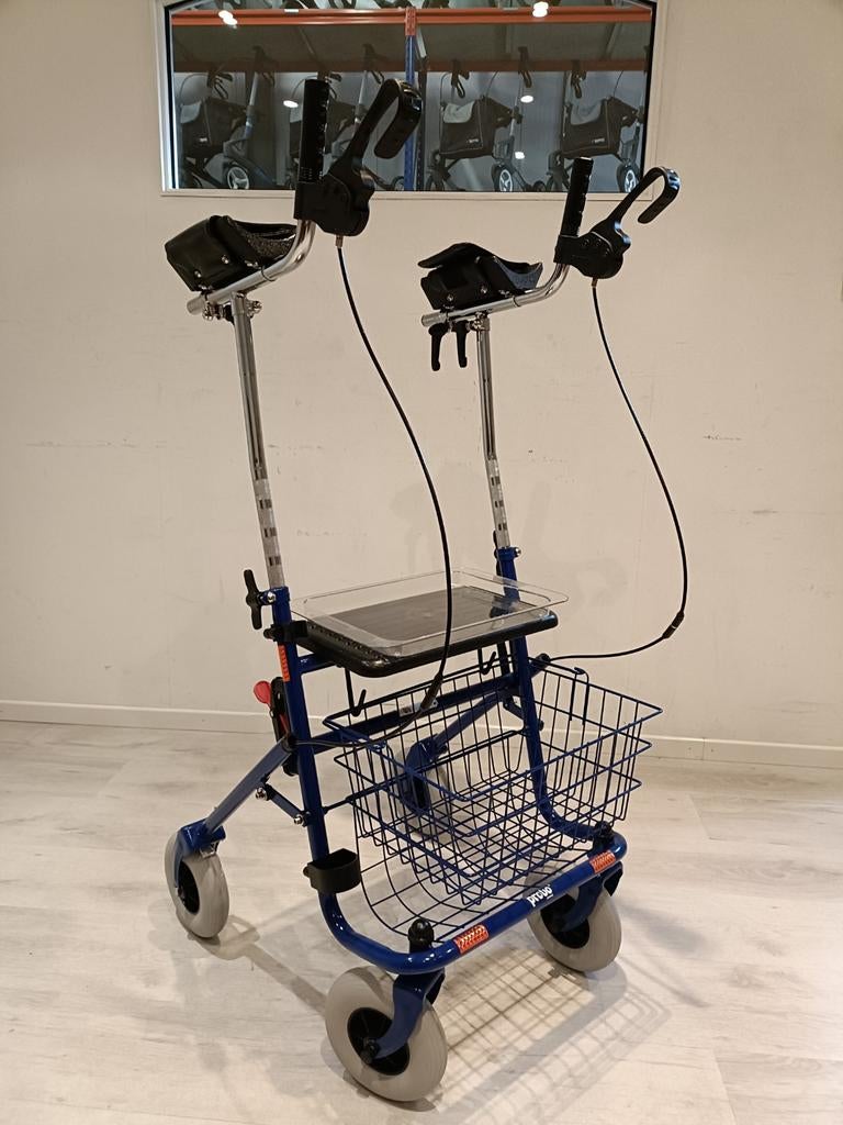 Premis Provo armschalen rollator incl Servicebeurt ZGAN., Diversen, Rollators, Ophalen of Verzenden, Opvouwbaar, MOBIZORG, Info@mobizorg.nl