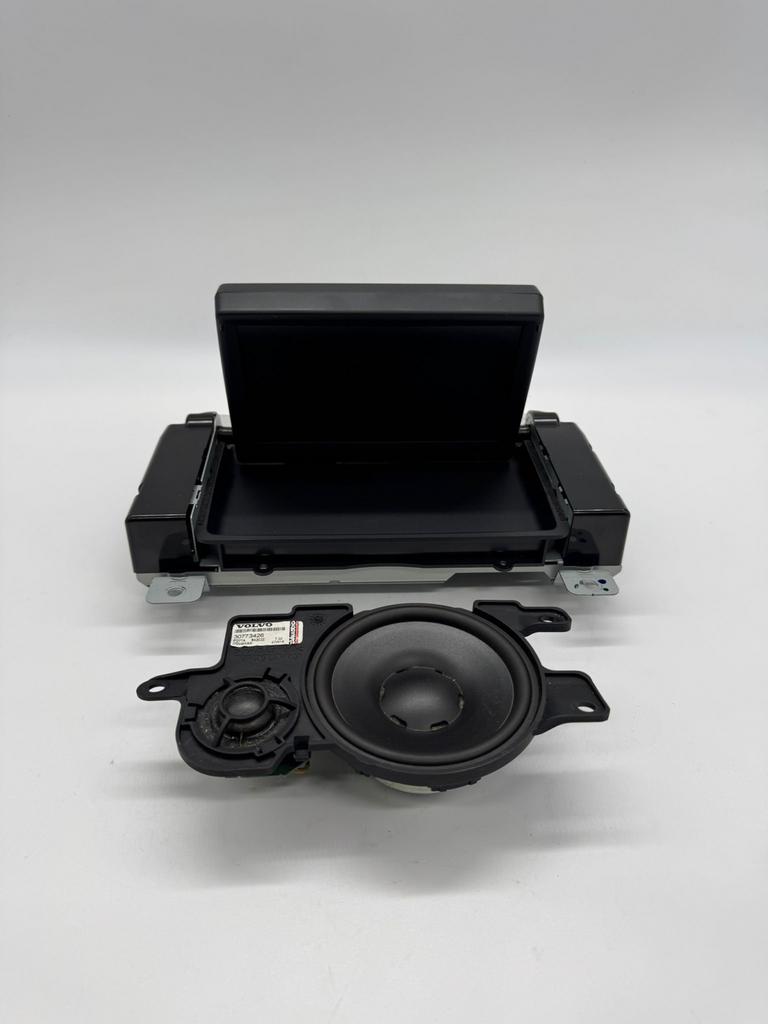 Volvo V50 S40 C30 C70 Dynaudio scherm + speaker (defect), Ophalen of Verzenden, Gebruikt