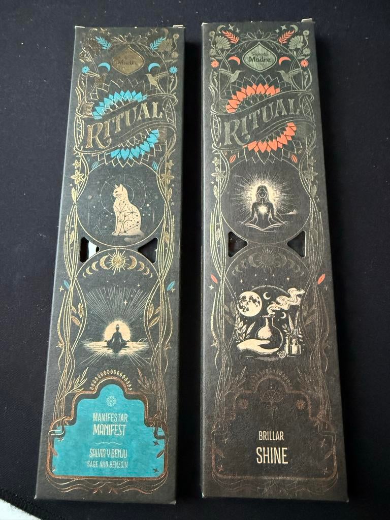 Ritual Wierook - 2 Pakketten Nieuw in Verpakking, Verzenden, Nieuw, Overige materialen, Kaars