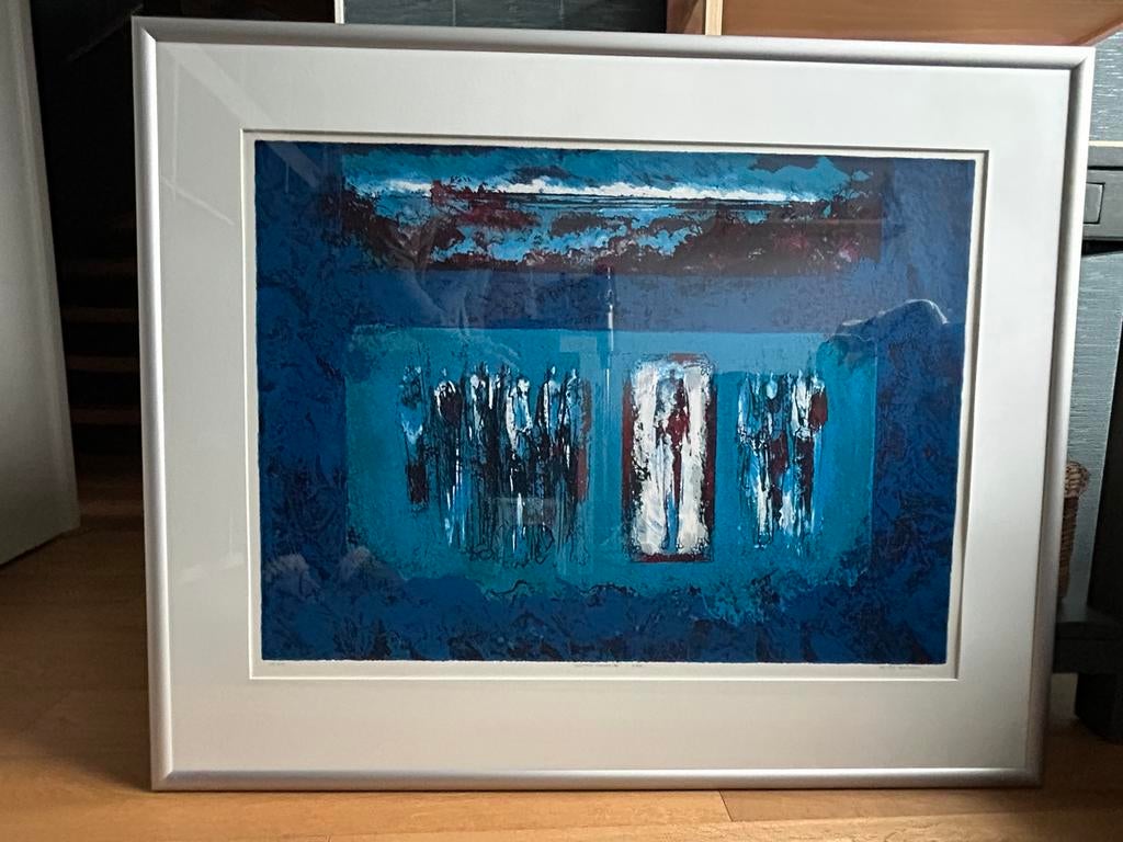 Een echte blikvanger. Mattie schilders, Ophalen