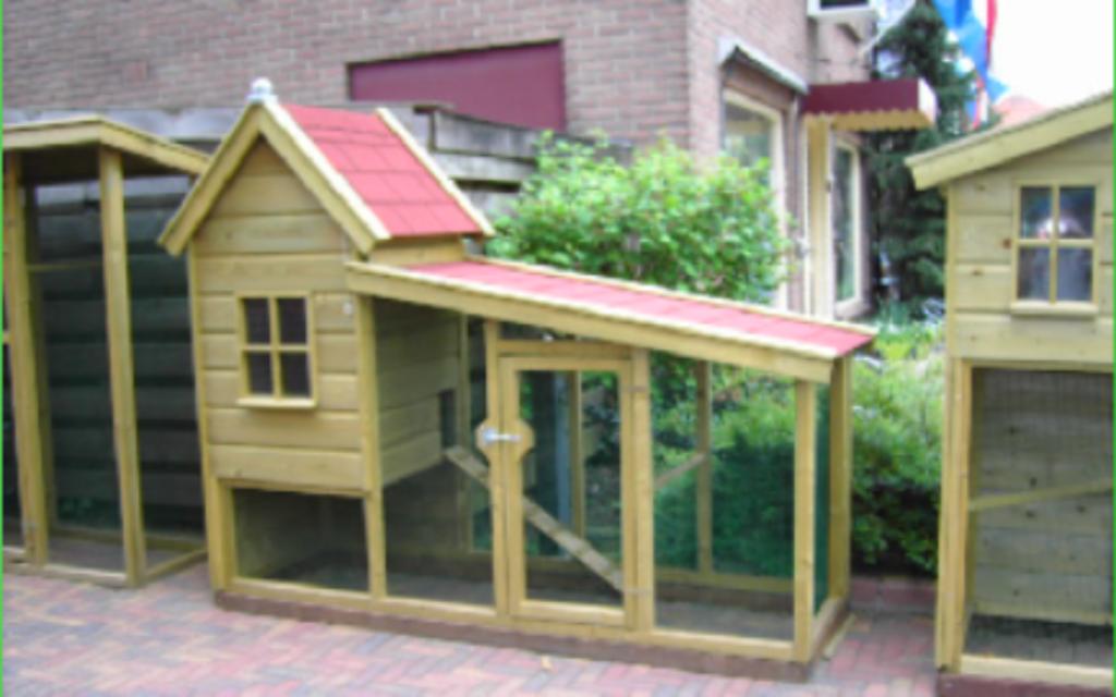 Kippenhok kippenren op maat, Dieren en Toebehoren, Ophalen of Verzenden, Nieuw, Kippenhok of Kippenren