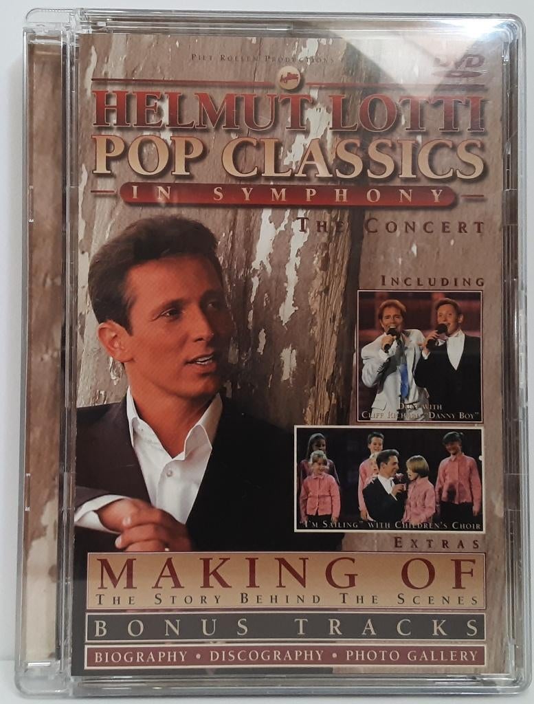 DVD Helmut Lotti - Pop Classics in Symphony 2003, Alle leeftijden, Ophalen of Verzenden, Zo goed als nieuw, Muziek en Concerten
