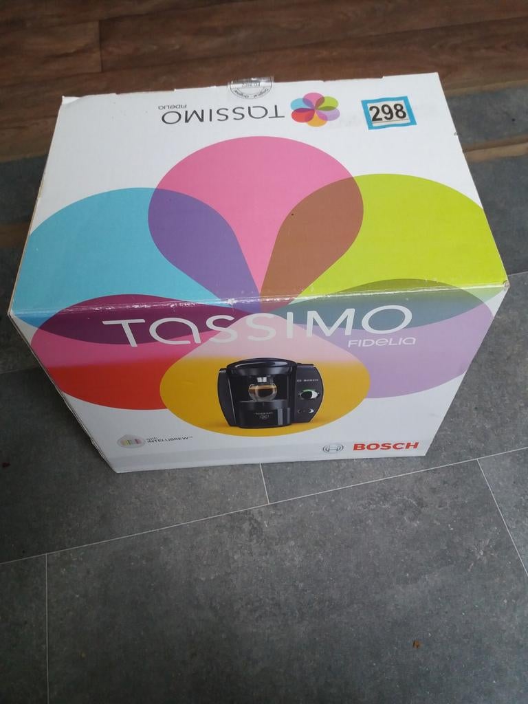 Tassimo Fidelia Koffiemachine - Zo goed als nieuw!, Koffiemachine, Ophalen of Verzenden, Zo goed als nieuw, 1 kopje