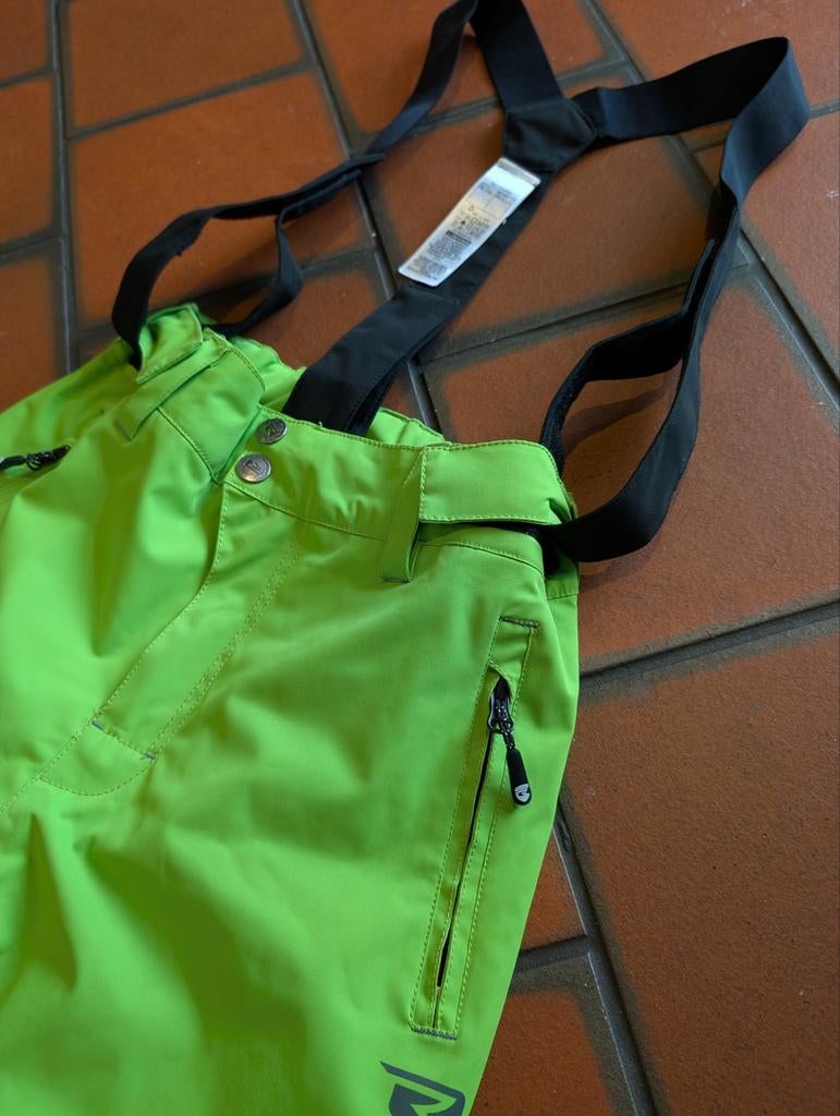 Lime Groene Skibroek - Maat 152, Jongen of Meisje, Ophalen of Verzenden, Zo goed als nieuw, Rehall