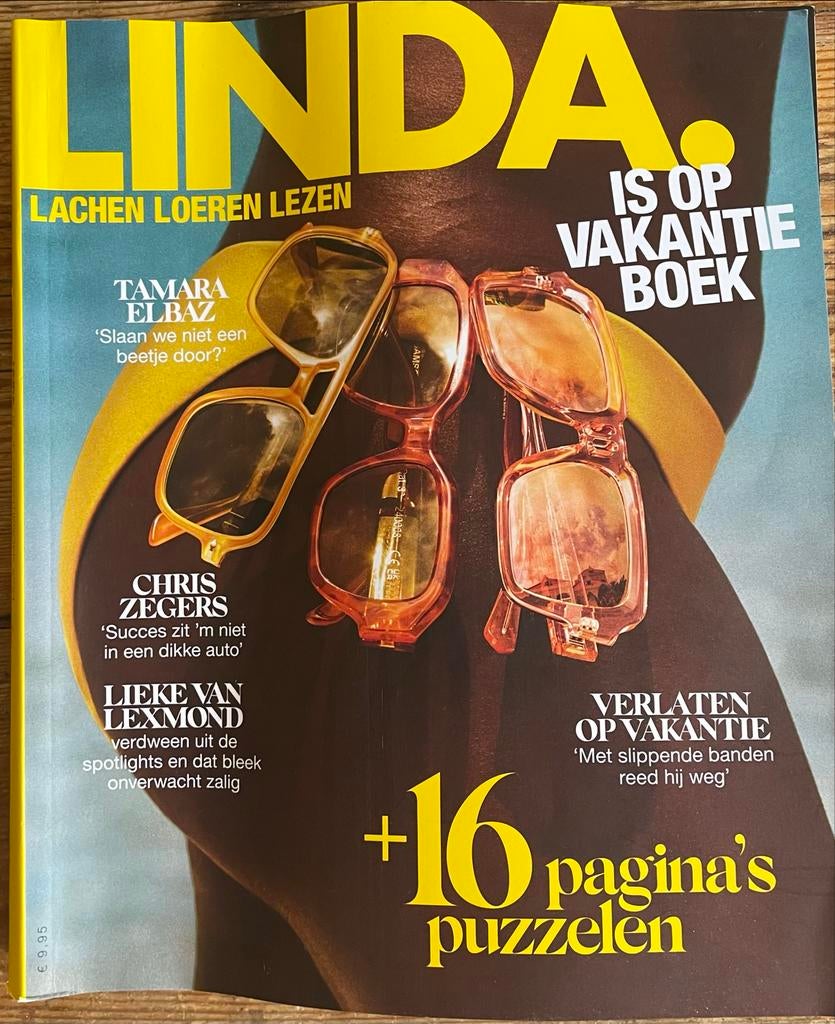 Linda Vakantie Boek, Ophalen of Verzenden, Zo goed als nieuw, Glossy