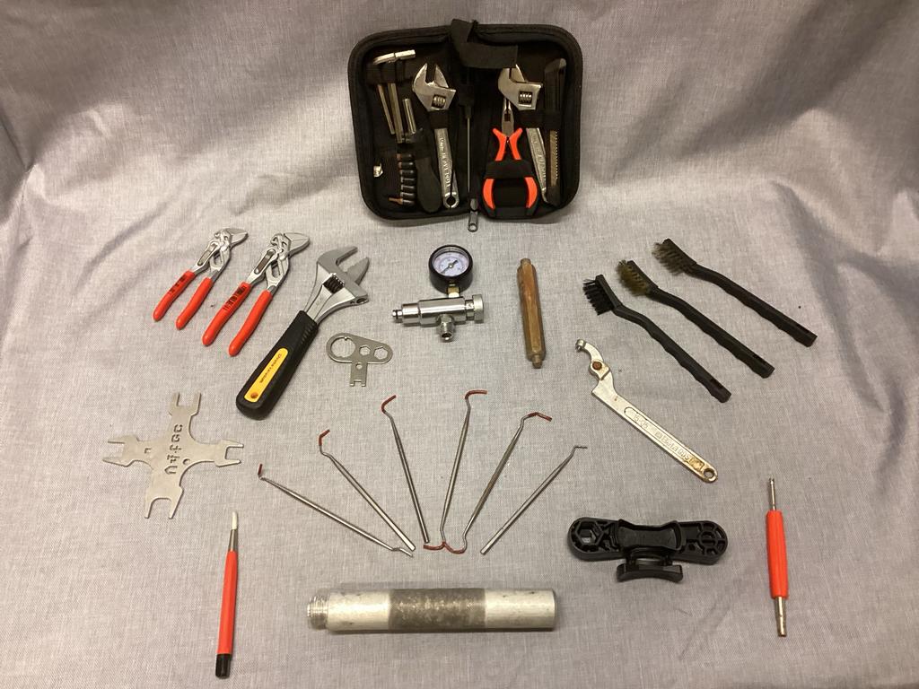 Duikgereedschapset voor Onderhoud en Service, Ophalen of Verzenden, Zo goed als nieuw