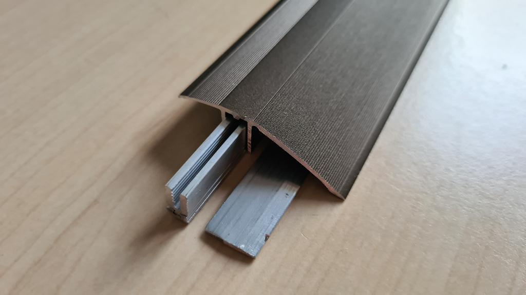 Kuberit Overgangsprofiel Brons 51 mm 809mm lang, Doe-het-zelf en Verbouw, Plinten en Afwerking, Ophalen, Overige materialen, Nieuw