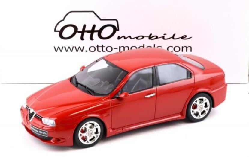 1:18 Alfa Romeo 156 GTA Sedan uit 2002 Ottomobile, Ophalen of Verzenden, Nieuw, Auto, OttOMobile