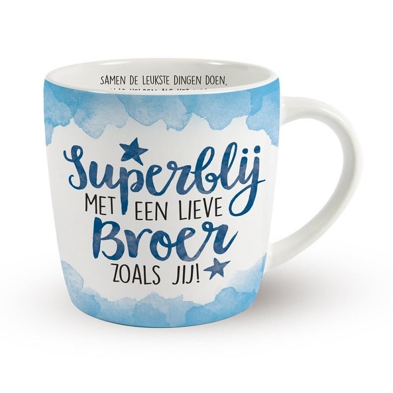 Enjoy Mok Broer, Nieuw, Ophalen of Verzenden, Overige stijlen, Kop(pen) en/of Schotel(s)