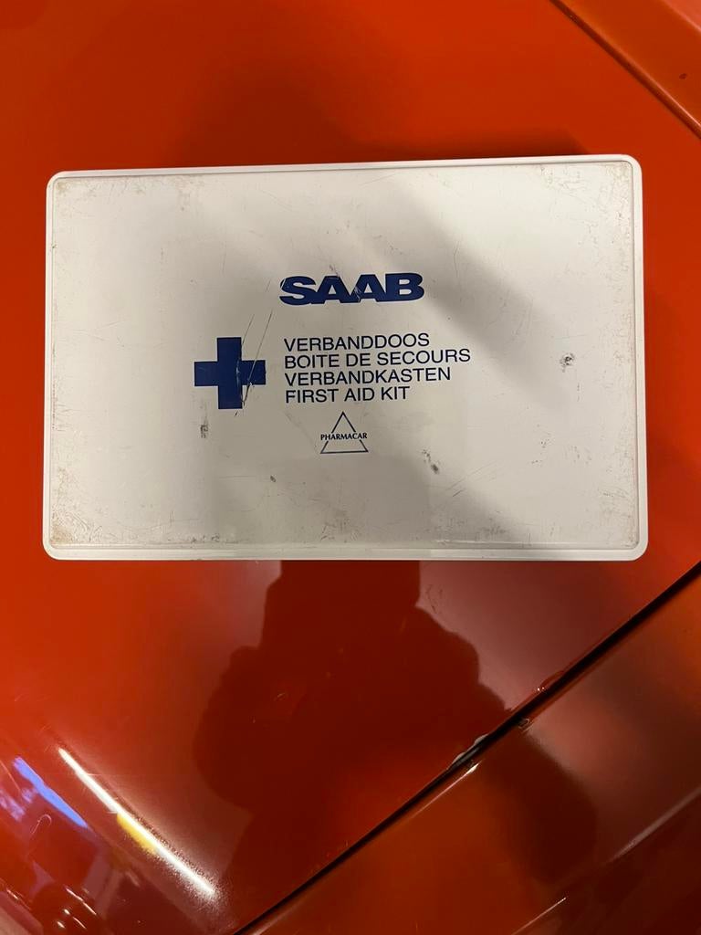 Saab verbanddoos, Ophalen of Verzenden, Gebruikt, Saab