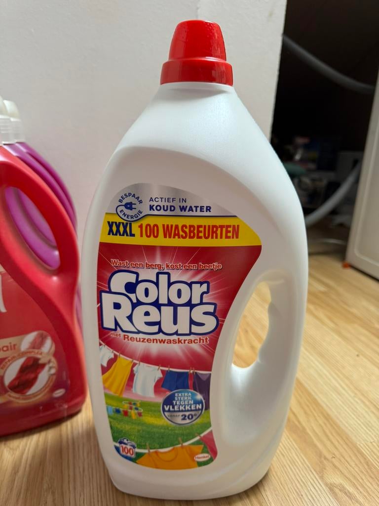 Xxxl 100 wasbeurten color reus vloeibaar wasmiddel, Ophalen