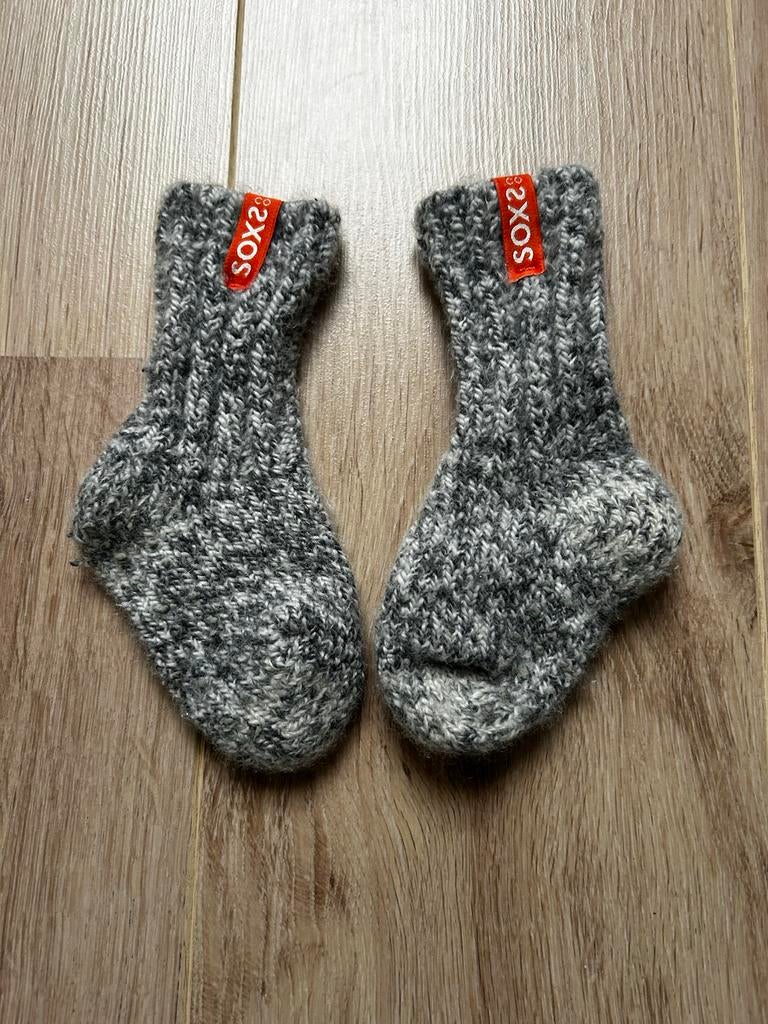 Soxs Wollen baby sokken - maat tot 3 jaar, Ophalen of Verzenden, Zo goed als nieuw, Jongetje of Meisje, Sokjes