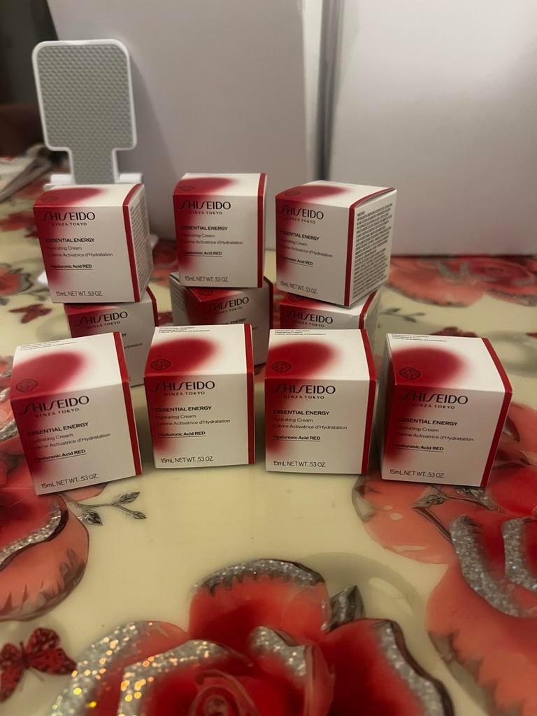 Shiseido hydrating cream, Verzenden, Nieuw, Gehele gezicht, Verzorging