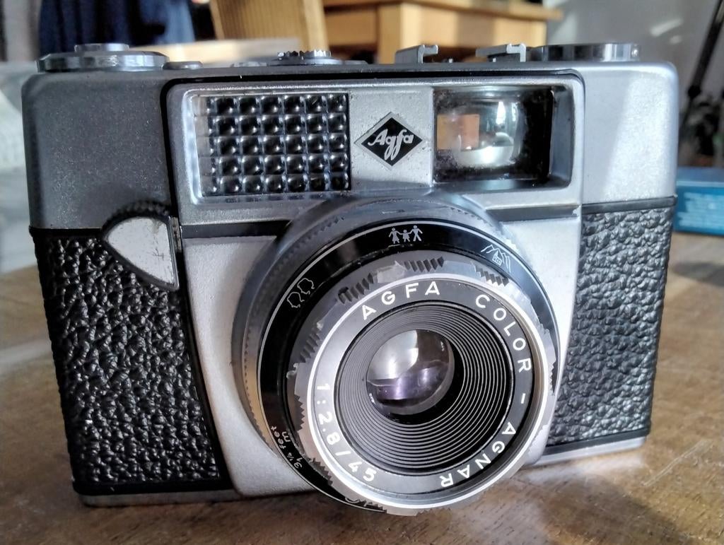 Agfa Optima 1A Vintage Camera, Ophalen of Verzenden, Gebruikt, Compact, Overige Merken