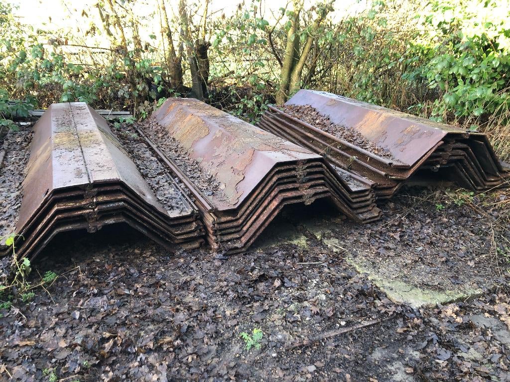 Partij stalen damwand, Ophalen