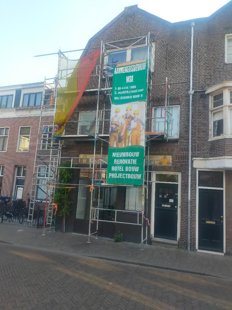 Steiger huren met of zonder onderhoudsbeurt, Doe-het-zelf en Verbouw, Steigers, Ophalen, Gebruikt, Rolsteiger of Kamersteiger