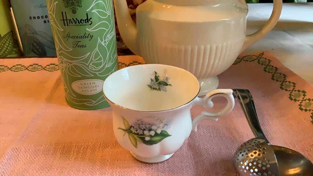 Royal Canterbury los kopje Lily of the valley, Ophalen of Verzenden