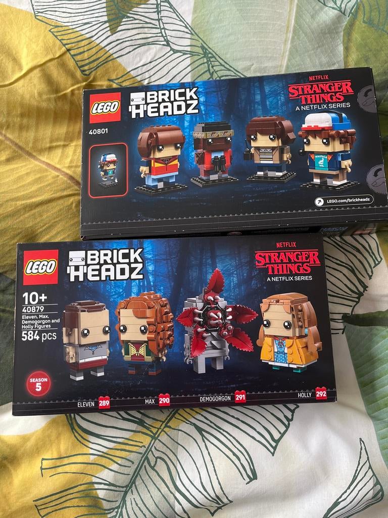 Verzameling Lego Brickheadz Stranger Things Nieuw, Ophalen of Verzenden, Nieuw, Complete set, Lego