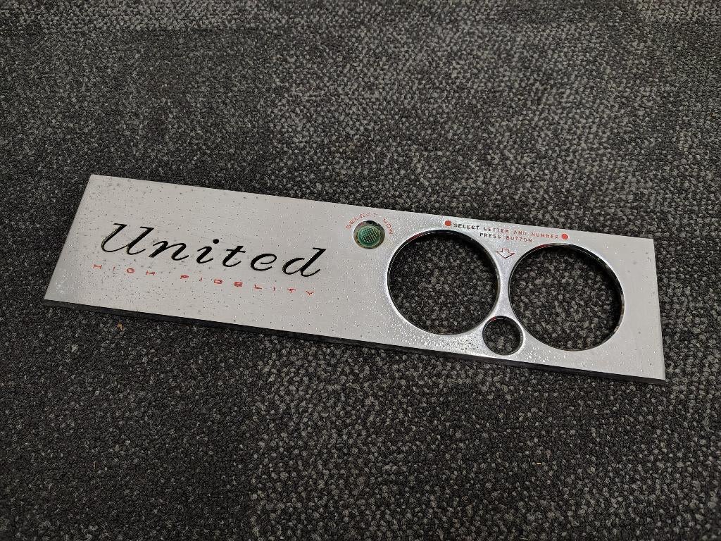 Selectie Knoppen Paneel United UPB-100 (1959) jukebox, Verzamelen, Automaten | Jukeboxen, Verzenden, Gebruikt, 1950 tot 1960, Seeburg