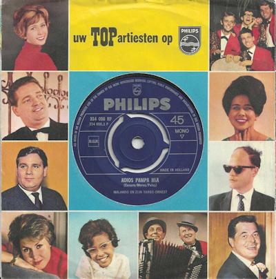 MALANDO & zijn TANGO ORKEST 1974  NEDERPOP !!! M1722, Gebruikt, 7 inch, Single, Ophalen of Verzenden