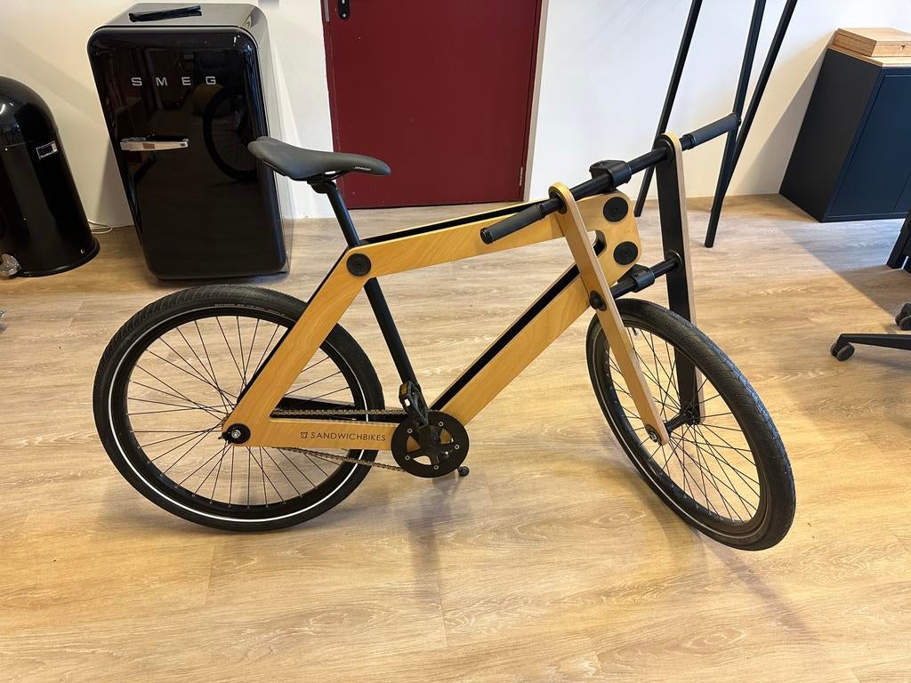 Sandwichbike houten cruiser fiets - NIEUW (sandwich bike), Ophalen, Nieuw, Aluminium, Cruiser