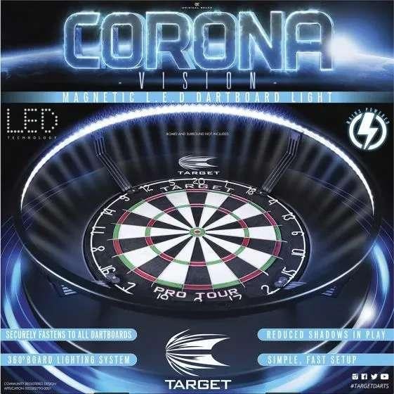 Target Surround ring LED Corona Vision, Ophalen of Verzenden, Nieuw, Dartbord