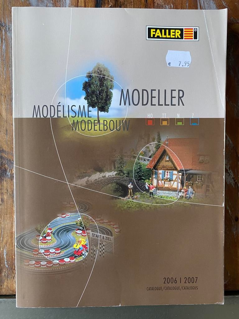 Faller catalogus modelhuizen H0, N en Z uit 2006 - 2007, Ophalen of Verzenden, Zo goed als nieuw