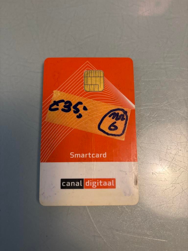 Canal Digitaal Decoder kaart €27,-, Verzenden, Gebruikt, Decoder, Met dvd-recorder