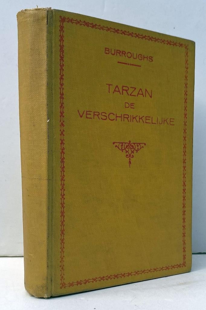 Burroughs, Edgar Rice - Tarzan de verschrikkelijke (1936), Antiek en Kunst, Antiek | Boeken en Bijbels, Ophalen of Verzenden