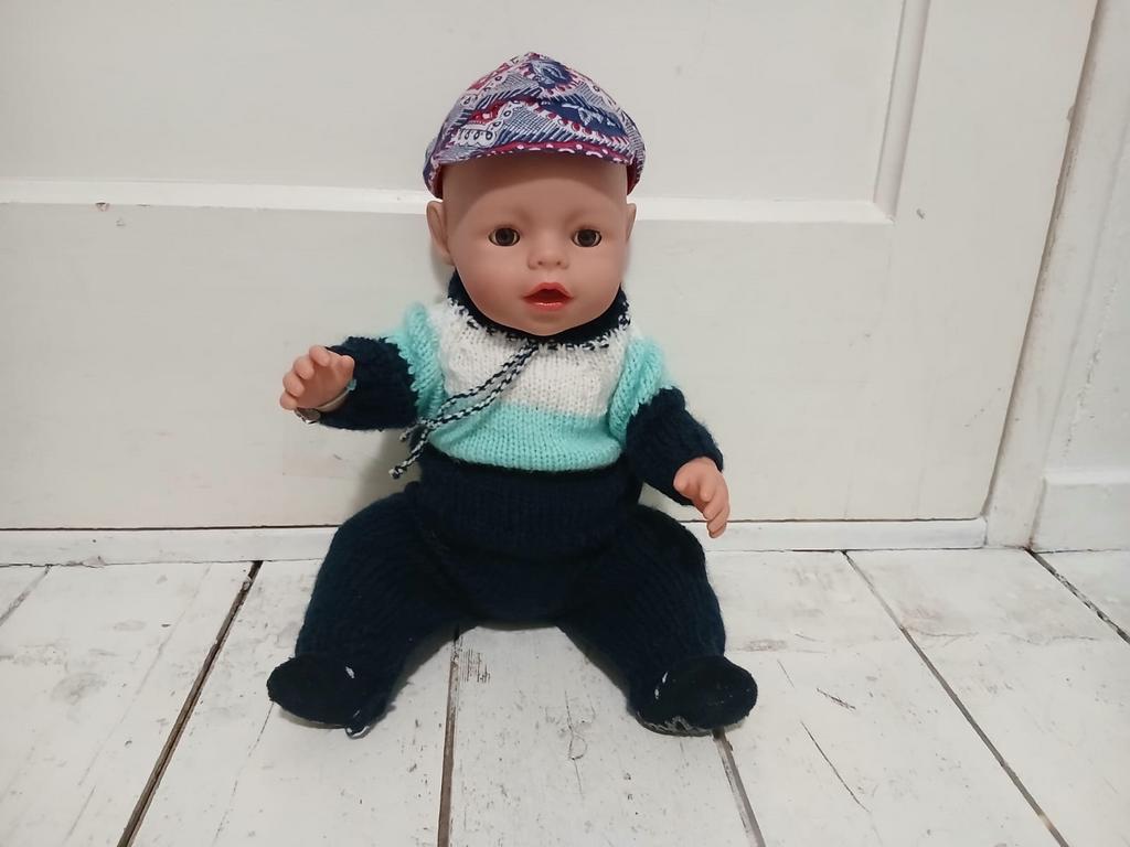 Baby Born Pop Jongen - Nieuwstaat + Extra's!, Kinderen en Baby's, Speelgoed | Poppen, Zo goed als nieuw, Babypop, Ophalen of Verzenden