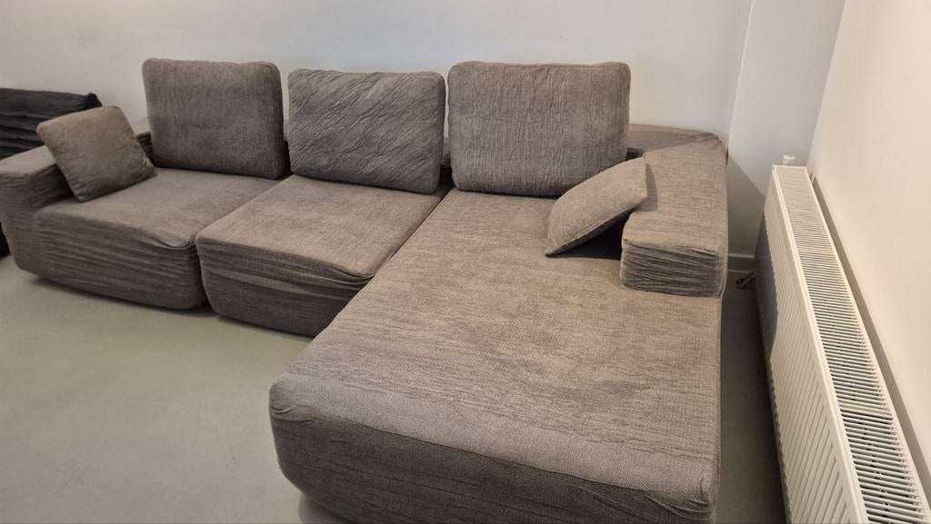 Nieuwe gecomprimeerde bank en fauteuil in doos nu  500 EURO, Ophalen