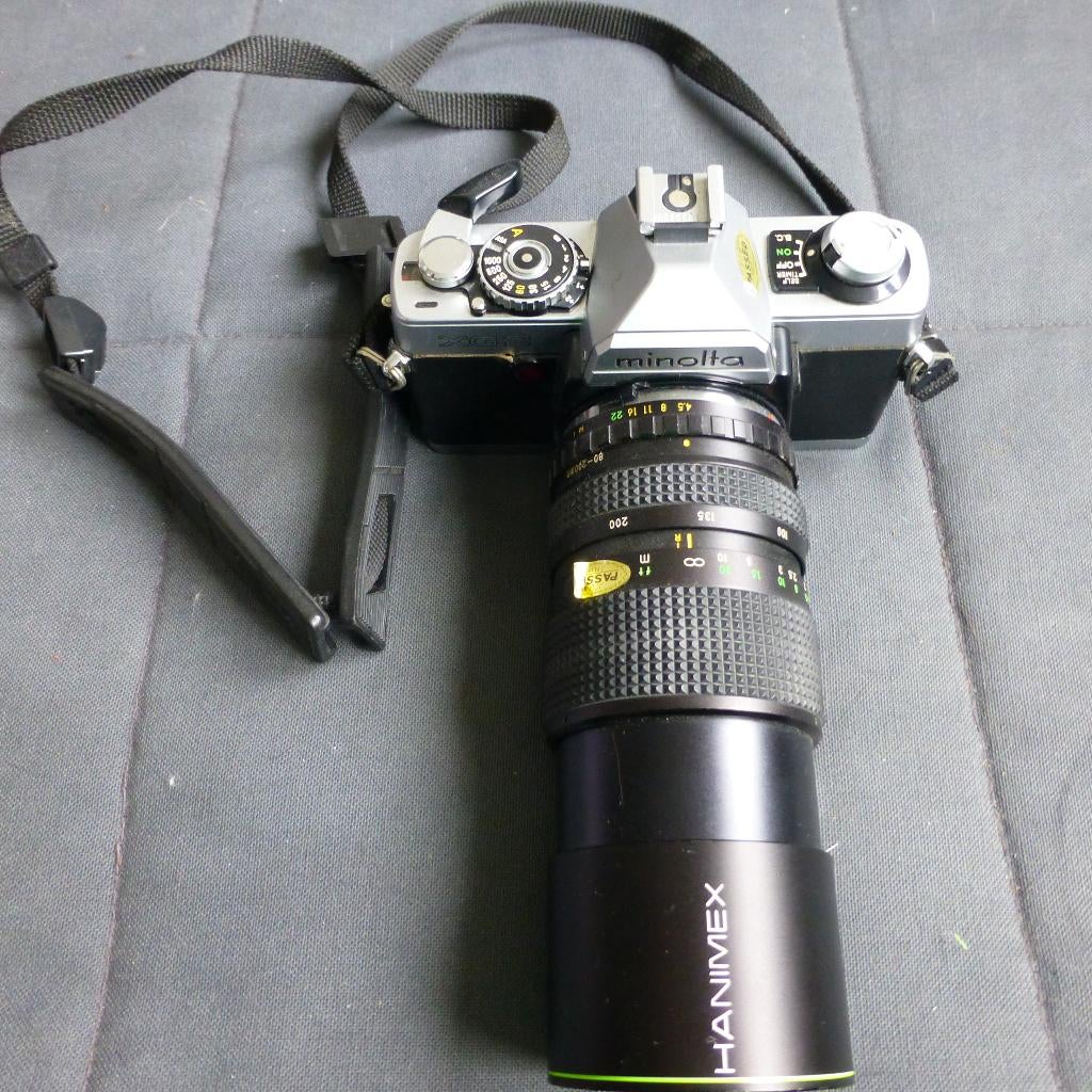 Minolta XG camera, Audio, Tv en Foto, Fotocamera's Analoog, Ophalen of Verzenden, Gebruikt, Spiegelreflex, Minolta