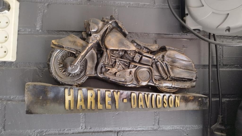 Diverse Harley-Davidson wandborden,, Gebruikt, Steen/keramiek, Ophalen of Verzenden, Wandbord of Wandpaneel