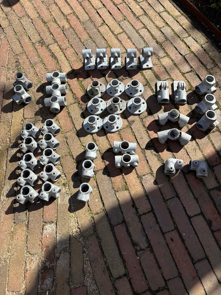 Kee-klamp koppelingen, Ophalen, Overige materialen, Gebruikt, Overige typen