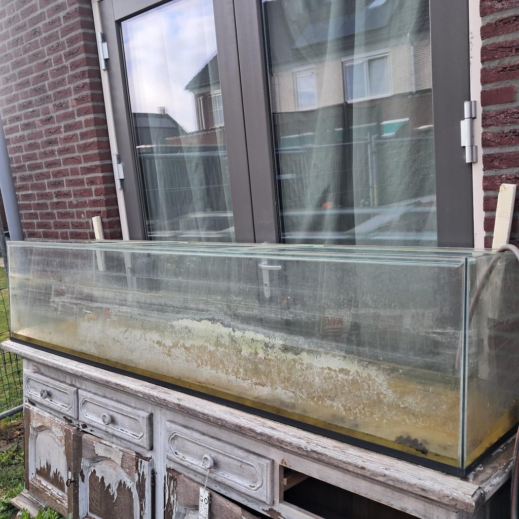 Aquarium 2300x500x500mm, Ophalen, Leeg aquarium