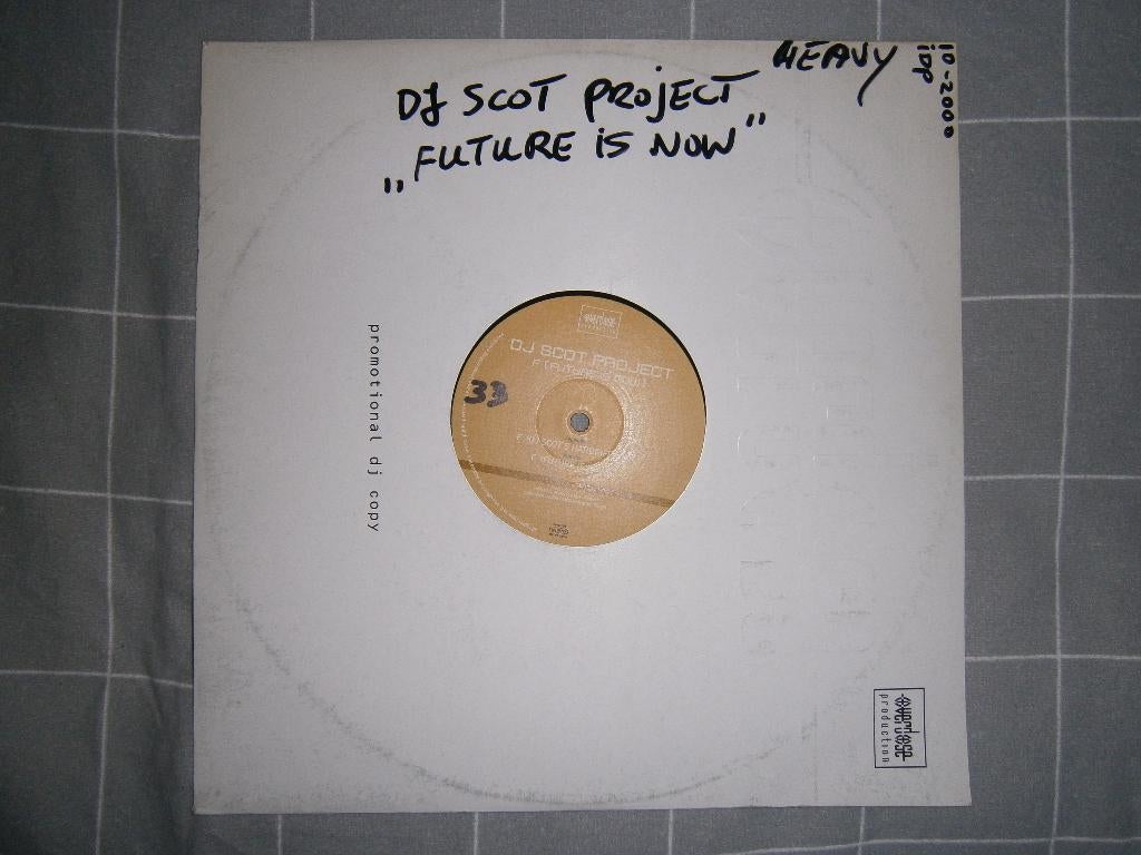 DJ Scot Project – F (Future Is Now). 2000. Promo. Techno, Ophalen, Gebruikt, 12 inch, Techno of Trance