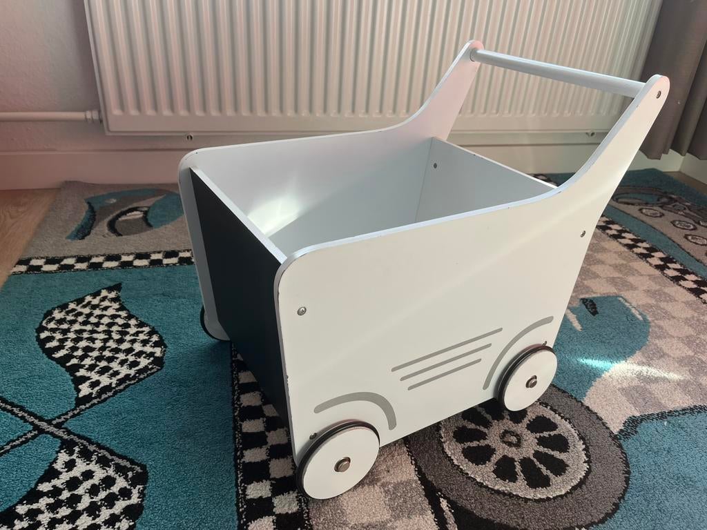 Leuk kinderkarretje, Kinderen en Baby's, Speelgoed | Buiten | Voertuigen en Loopfietsen, Ophalen, Zo goed als nieuw, Duwvoertuig