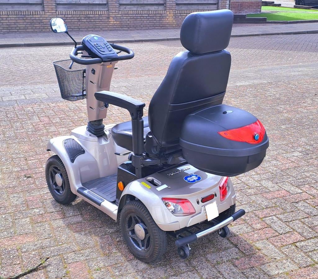 Scootmobiel vermeiren carpo 4D Ltd limited 2019 zeer goed, Ophalen, Zo goed als nieuw, 16 km/u of meer, 46 km of meer