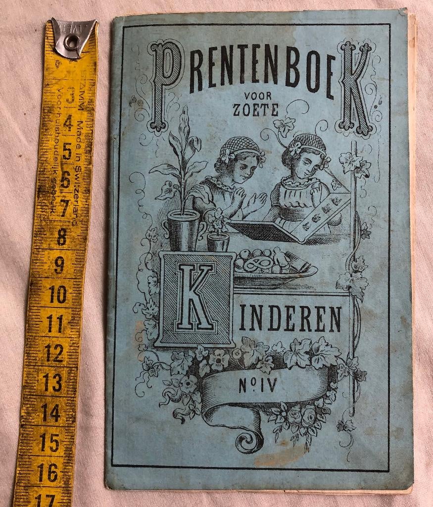 prentenboek voor zoete kinderen 19e eeuw, Antiek en Kunst, Antiek | Boeken en Bijbels, Ophalen of Verzenden