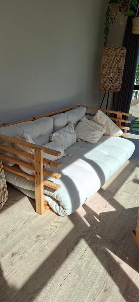 Slaapbank, Ophalen, Eenpersoons, Hout