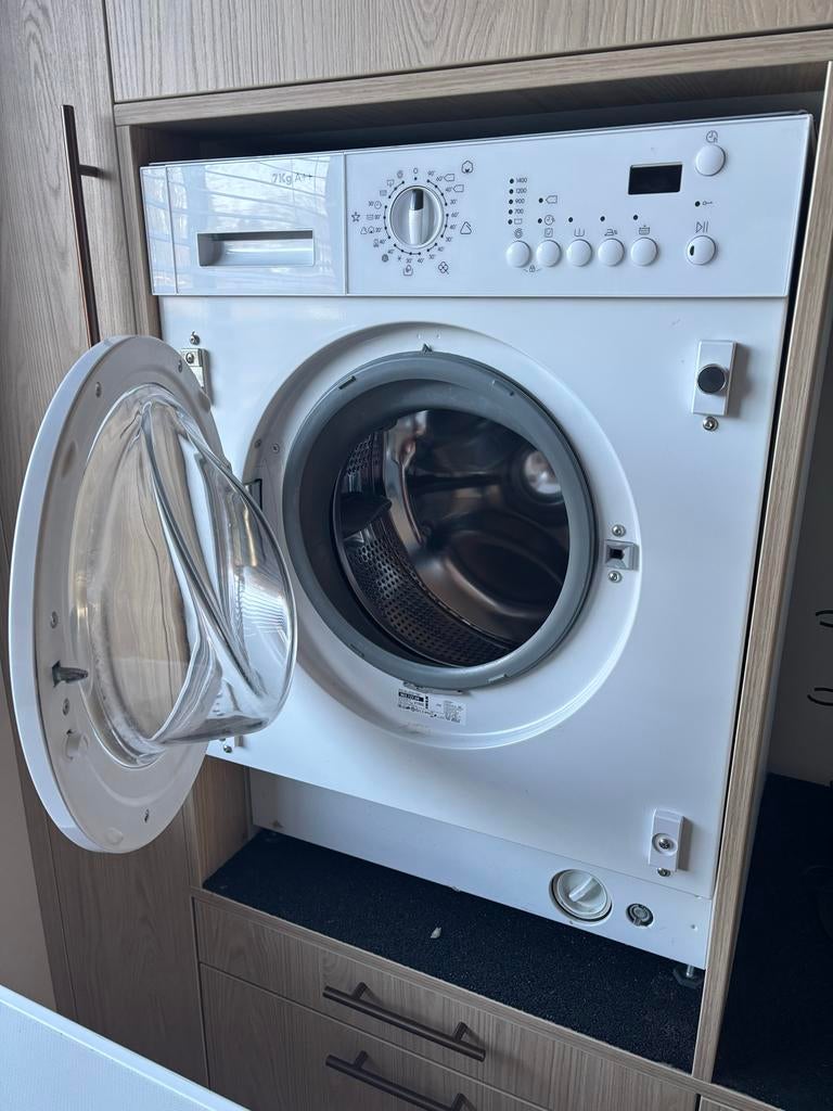 IKEA RENLIG Wasmachine 7kg A++, Witgoed en Apparatuur, Wasmachines, Gebruikt, Voorlader, 6 tot 8 kg, 85 tot 90 cm, 1200 tot 1600 toeren