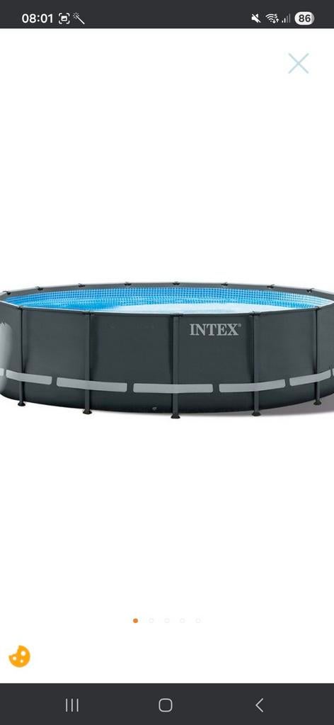 Intex xtr zwembad liner 488 x 122, Ophalen