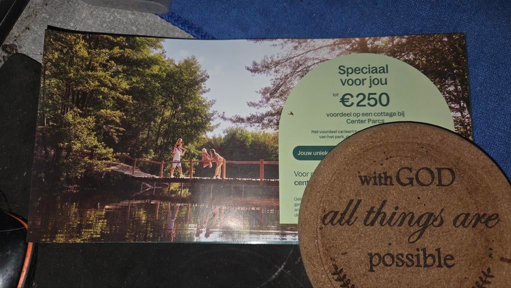 Cottage bon Centerparcs, Tickets en Kaartjes, Drie personen of meer