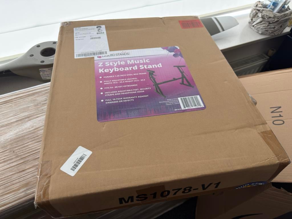 Liquidstands Z-Style Keyboard Stand - Nieuw in doos, Ophalen of Verzenden, Nieuw, Instrumentstandaard, Keyboard of Synthesizer