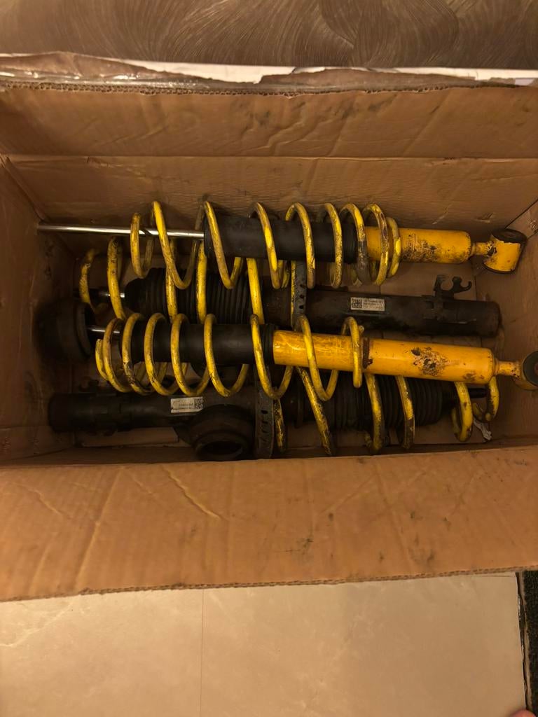 Verlagingset vw polo 6r, Auto-onderdelen, Ophanging en Onderstel, Ophalen of Verzenden