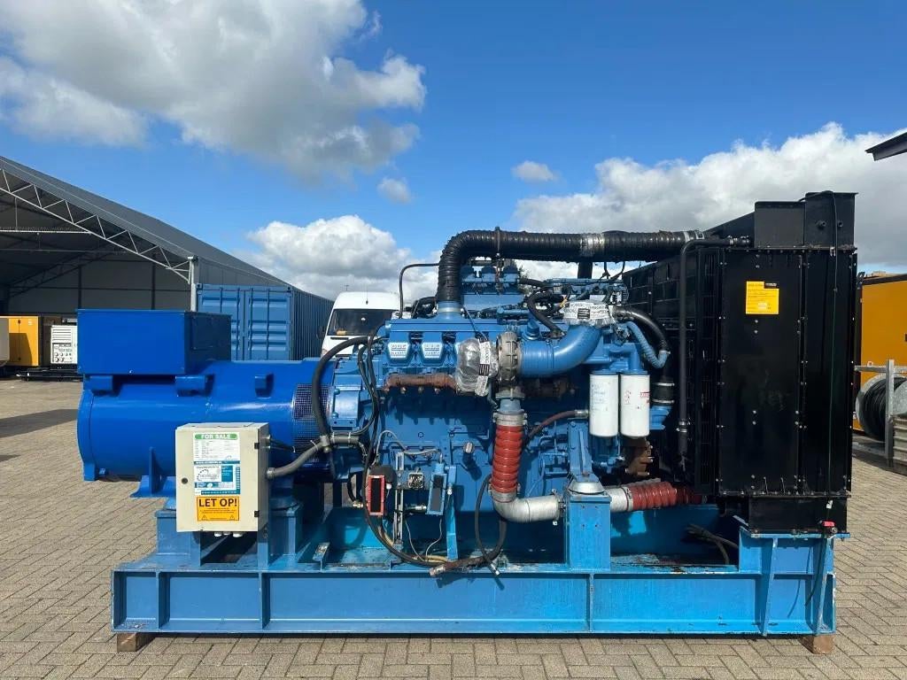 MTU 12V 2000 Marelli 750 kVA generatorset (bj 2006), Zakelijke goederen, Machines en Bouw | Aggregaten, Ophalen of Verzenden