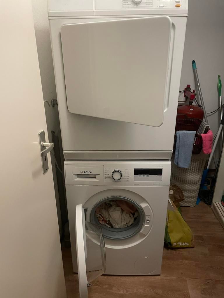 Miele T8703 wasdroger, 6 tot 8 kg, Gebruikt, Ophalen of Verzenden, Voorlader