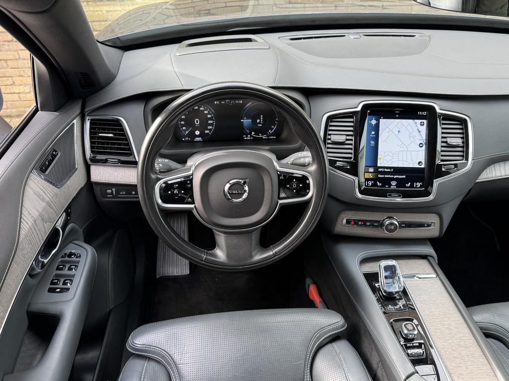 Volvo XC90 2.0 T8 390pk Recharge AWD Inscription | 7-persoon, Auto's, Volvo, Gebruikt, Euro 6, Blauw, 7 stoelen