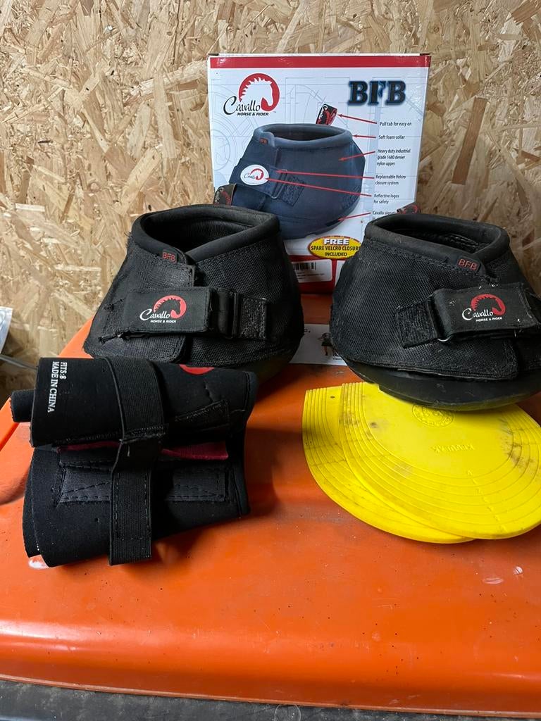 Cavallo big foot hoefschoenen, Verzenden, Gebruikt